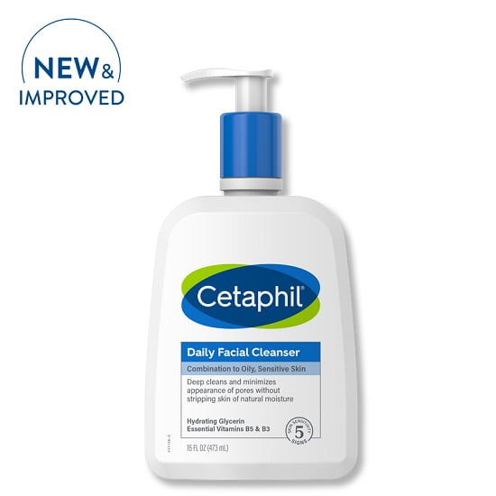 Cetaphil Gentle Facial Cleanser for Dry to Normal Skin 500ML