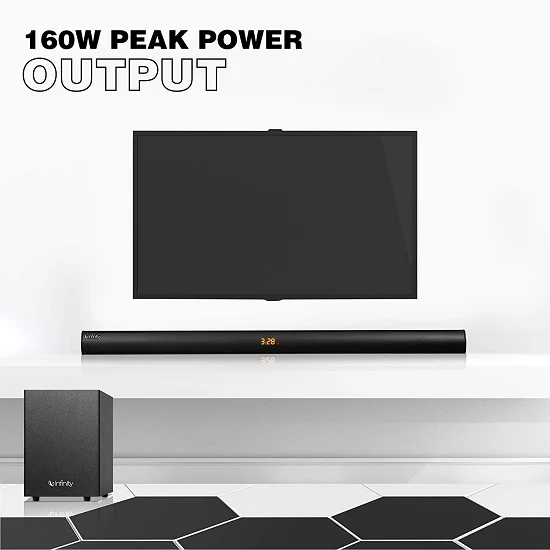 Infinity Harman Cinebar 160W Bluetooth Sound Bar (Black)