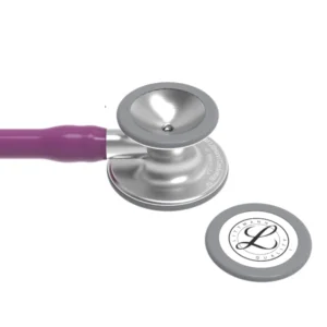 Littmann Cardiology IV Diagnostic Stethoscope Standard-Finish Chestpiece, Plum Tube, Stainless Stem, 6156