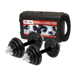 PowerMax Fitness PDS-20 Dumbbells Set For Home Gym