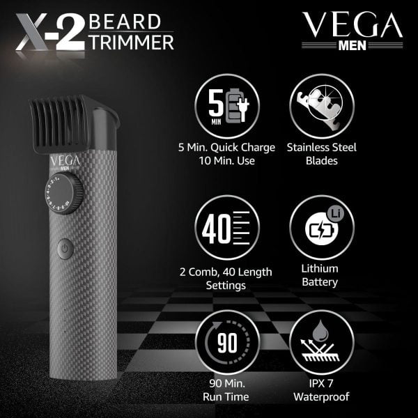 Vega X2 Beard Trimmer VHTH 17