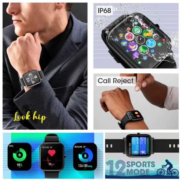 Zebronics ZEB-FIT280CH Smart Watch With Caller ID