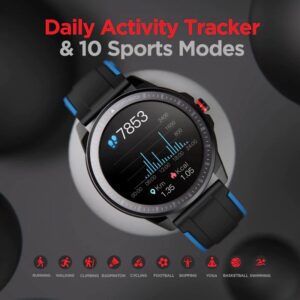 boAt Smart Watch Flash with Activity Tracker Blue