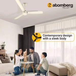 Atomberg Renesa Alpha Ivory Remote Ceiling Fan