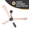 Atomberg Renesa Smart+ Remote Ceiling Fan (Natural Oakwood)