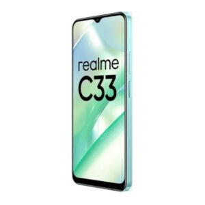 Realme C33 Mobile Phone 64GB, 4GB RAM, Aqua Blue