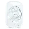 EcoLink Comfy Rechargeable Fan USB With Light (White Colour)