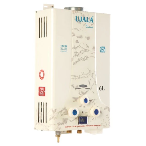 BlowHot UJALA DIANA 6-Litre Gas Water Geyser