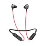 Infinity N200 Glide Bluetooth Neckband with Deep Bass Sound and IPX5 water proof (Red)