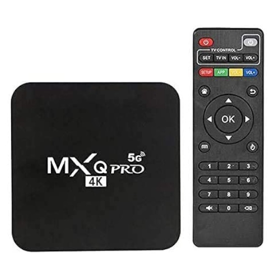 MXQ Pro 5G Android 12 4K TV Box 2GB Ram, 16GB Storage