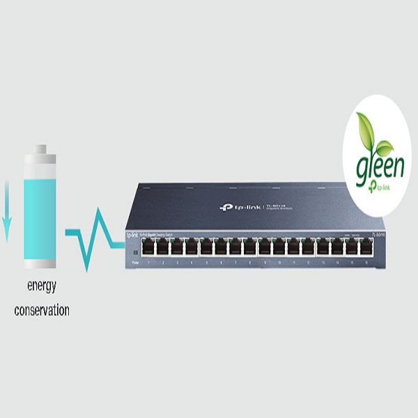 TP-Link 16 Port TL-SG116 Gigabit Desktop Switch