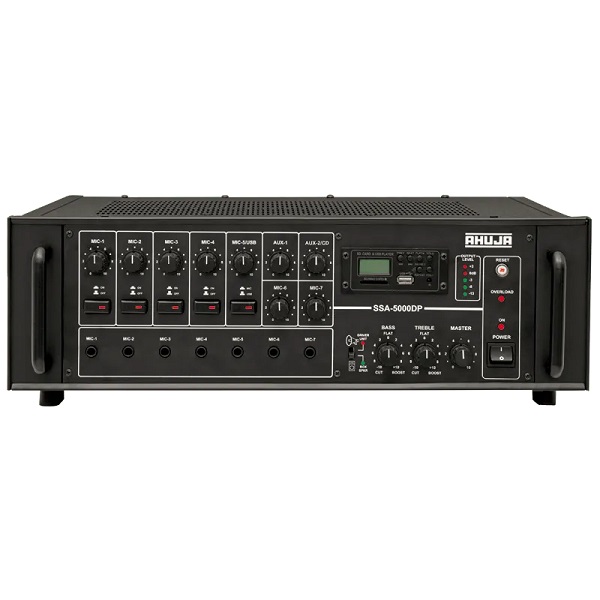Ahuja SSA-5000DP Mixer Amplifiers 500Watts With Built-In Digital Player