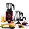 Atomberg MG1 Mixer Grinder with Inverter Technology 3 Jars and Chopper, Slow Mode - Red Wine