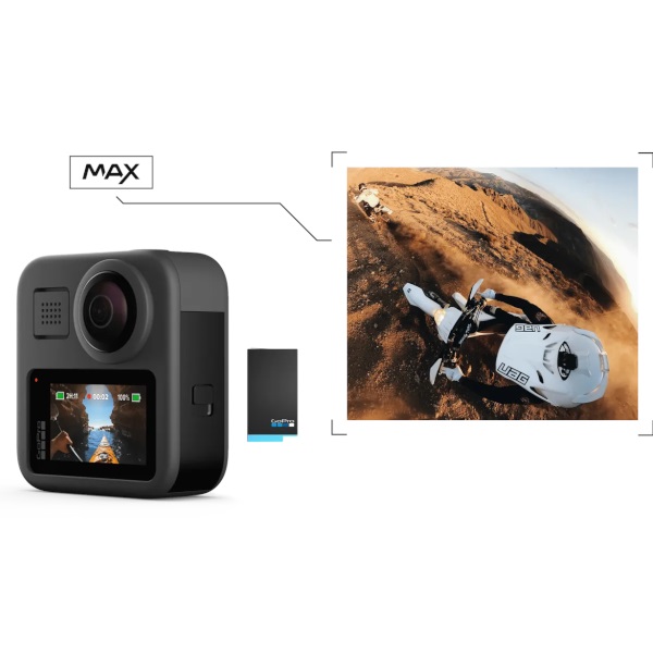 GoPro MAX 360 Action Camera Hyper Smooth Digital Stabilization