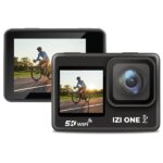 IZI ONE 5K 30FPS UHD 48MP Action Camera Dual Touch Screen Waterproof