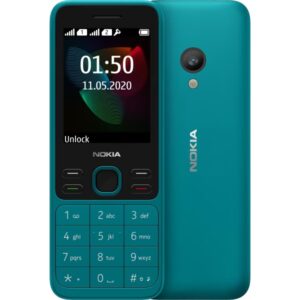 Nokia 150 Keypad Mobile Dual Sim Black Cyan