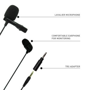 JBL Commercial CSLM20 Auxiliary Omnidirectional Lavalier Microphone