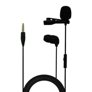 JBL Commercial CSLM30 Omnidirectional Lavalier Microphone with Earphone