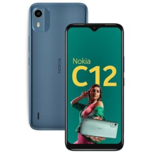 Nokia C12 Android 12 Smartphone Go Edition All-Day Battery Dark Cyan Color