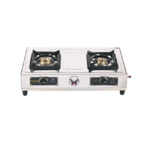 Butterfly Friendly 2 Burner Gas Stove Stainless Steel