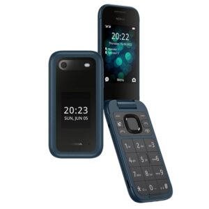 Nokia 2660 Flip 4G Volte keypad Phone with Dual SIM Blue