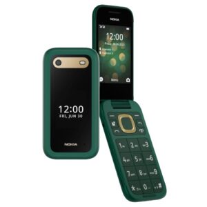 Nokia 2660 Flip 4G Volte keypad Phone with Dual SIM Lush Green