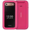 Nokia 2660 Flip 4G Volte keypad Phone with Dual SIM - Pop Pink