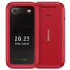 Nokia 2660 Flip 4G Volte keypad Phone with Dual SIM - Red