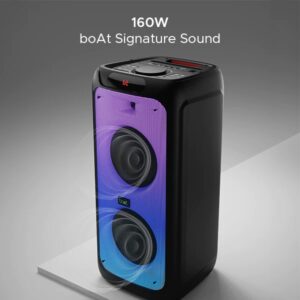 bOAT Party Pal 400 Bluetooth Speaker 160W RMS Stereo Sound