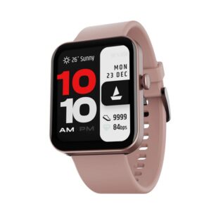 boAt Wave Leap Smart Watch Call with 1.83 HD Display, Advanced Bluetooth Calling Cherry Blossom Color