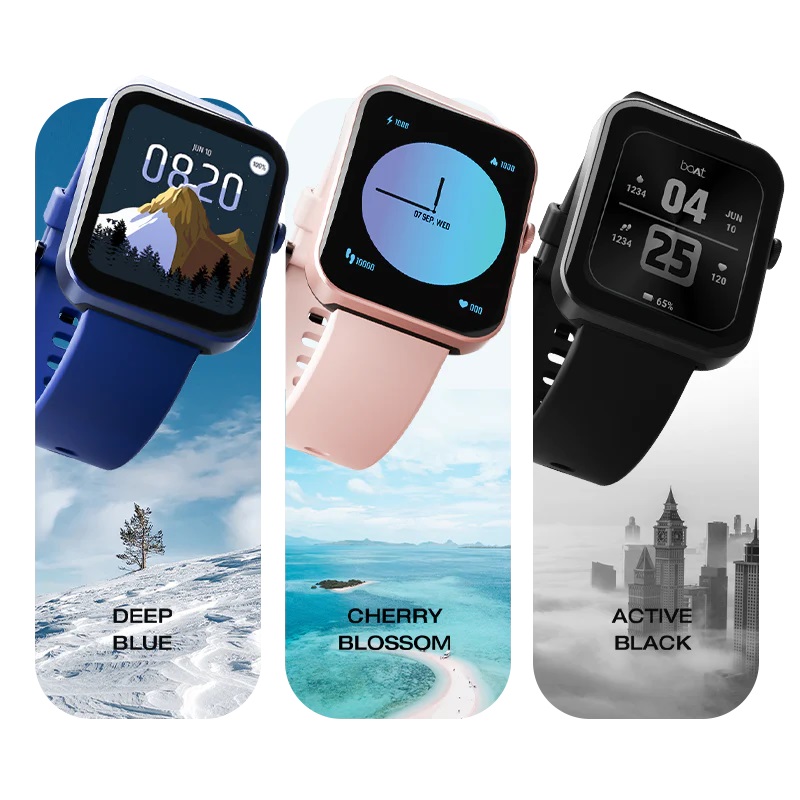 boAt Wave Leap Smart Watch Call with 1.83 HD Display, Advanced Bluetooth Calling