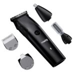 Misfit Groom 100 5-in-1 Trimmer 120 min Runtime 5 Length Settings (Black)