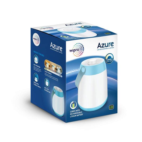 Wipro LED Azure Lantern Rechargeable