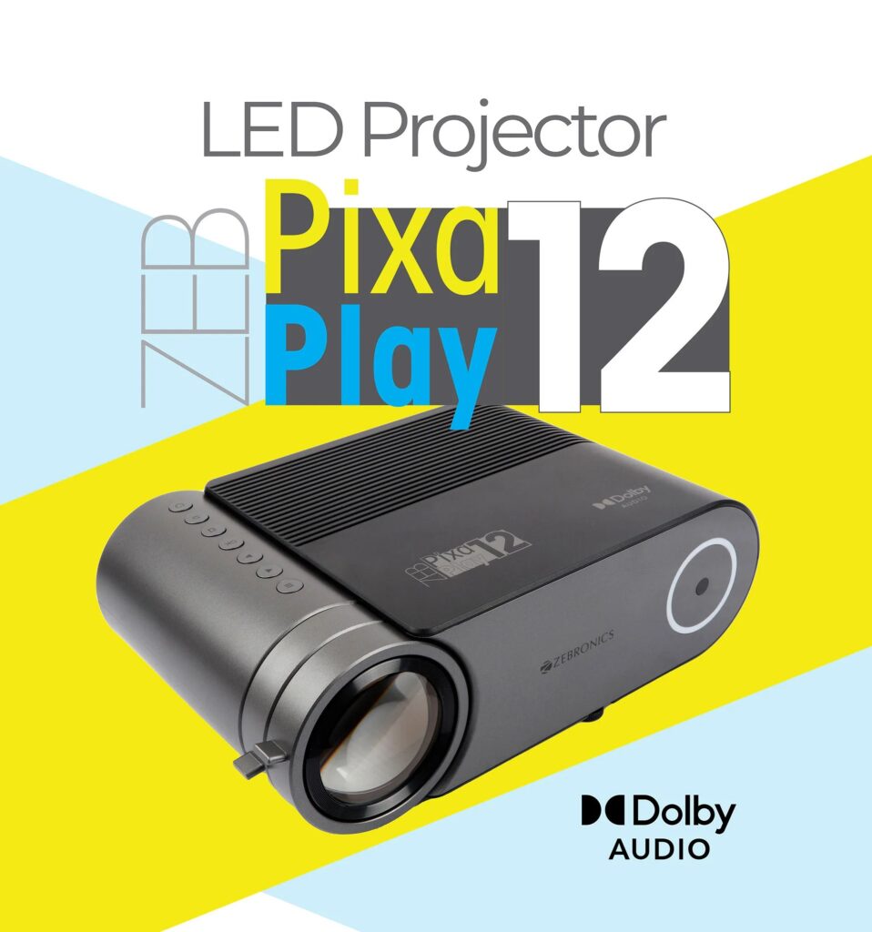 Zebronics Zeb-PixaPlay 12 Projector