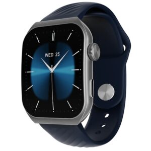 boAt Vogue Smart Watch Ultima with 1.96 AMOLED Curved Display (Deep Blue)