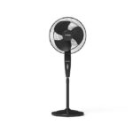 Crompton Torpedo Pedestal Fan 16inch 400 mm Black Colour