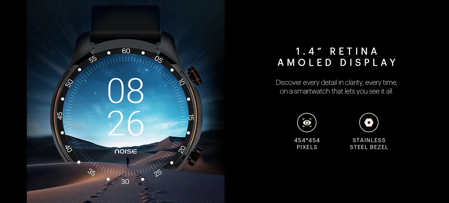 Noise NoiseFit Voyage 4G India's first eSIM calling Smart Watch