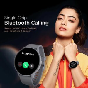 boAt Smartwatch Lunar Connect With BT Calling (Cool Grey)