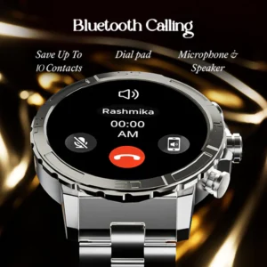 boAt Smartwatch X700 Enigma with BT Calling (Silver Chrome)