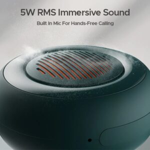 boAt Stone 105 5W Portable Bluetooth Speaker Soldier Green