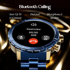 boAt X700 Enigma Smartwatch with BT Calling (Copper Blue)