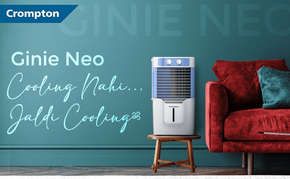 Crompton Ginie Neo 10L Air Cooler Personal Room