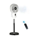 HAVAI BLU X BLDC Mist Pedestal Fan 16” Remote and Touch Enabled