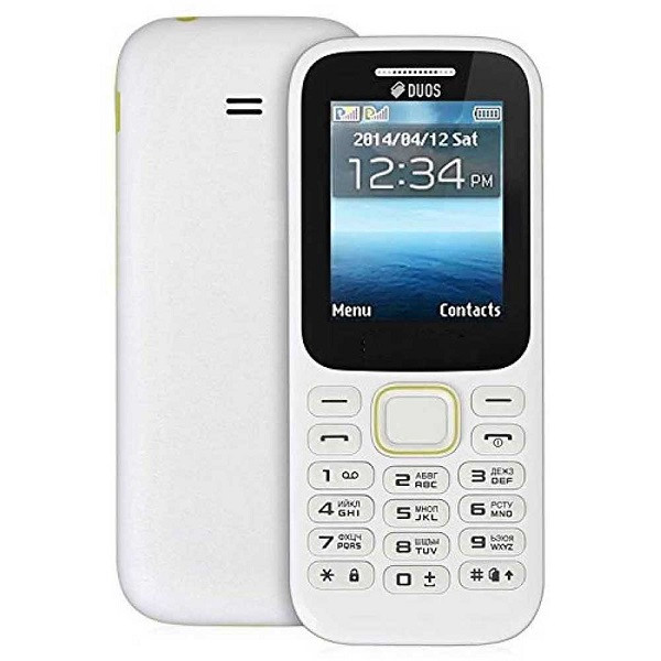 Samsung Guru Music 2 Dual Sim Mobile White
