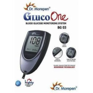 Dr. Morepen GLUCO ONE WITH 25 STRIPS Glucometer BG-03
