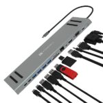 Portronics Mport 13C 13 in 1 Type C USB Hub with 4K HDMI Port