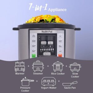 Wonderchef Nutri-Pot Electric Pressure Cooker with 7-in-1 Functions 3L capacity