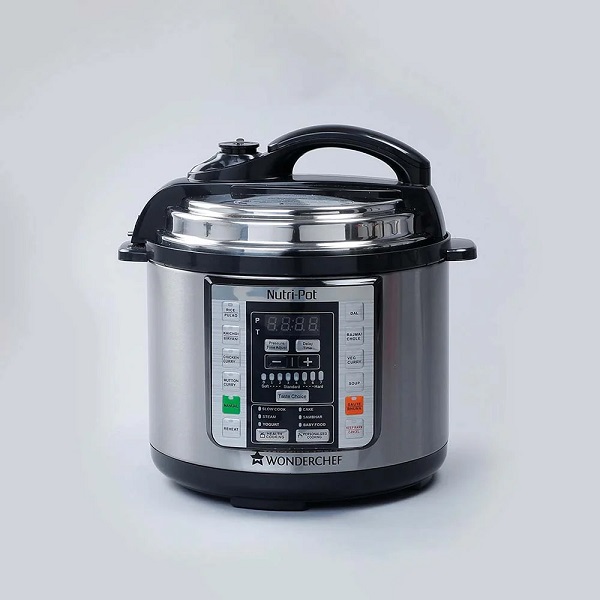 Wonderchef Nutri-Pot Electric Pressure Cooker with 7-in-1 Functions 3L capacity