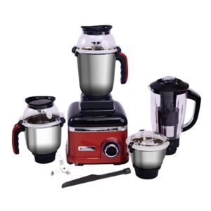 Wonderchef Sumo Mixer Grinder 1000W With 3 Stainless Steel & 1 Fruit Filter Jar