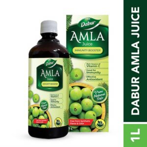 Dabur Amla Juice Rich Source of Vitamin C 100% Ayurvedic 1L